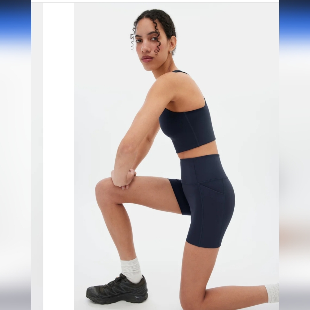 Girlfriend collective compressive‎ sport bra sz xxs blue - Picture 3 of 8